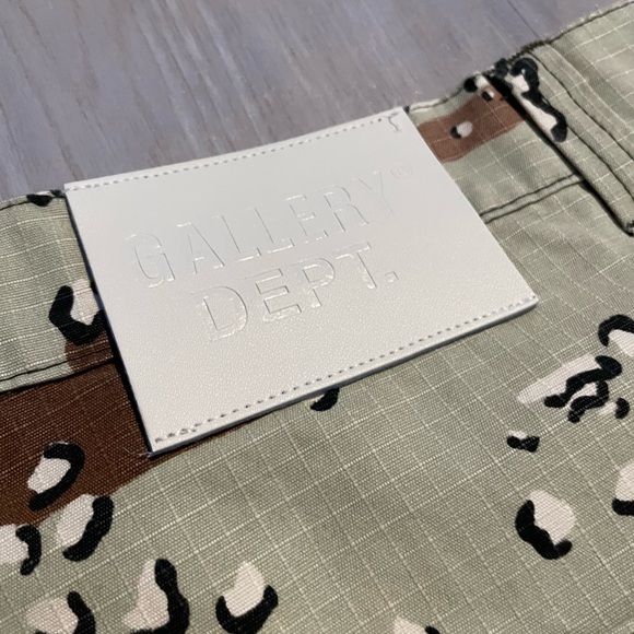 Camouflage and Leopard Print Pants - Picture 3 of 3